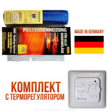 Теплый пол Arnold Rak Premium FH L Мат под ламинат 200 Вт, 1м2