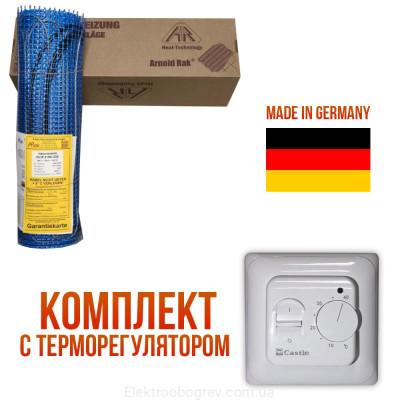 Тепла підлога Arnold Rak Premium FH P Мат під плитку 100 Вт, 0.5м2