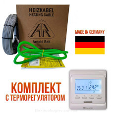 Теплый пол Arnold Rak 61-15 EC Кабель под плитку 135 Вт 9м