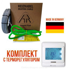 Теплый пол Arnold Rak 61-15 EC Кабель под плитку  345 Вт 23м