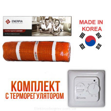 Enerpia Мат теплої підлоги 200 Вт, 1м2