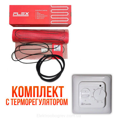 Flex EHM Мат теплої підлоги 175 Вт, 1м2