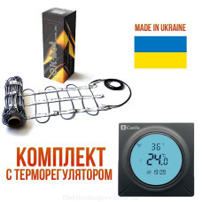 Электрический теплый пол на мате под плитку Одескабель OK-hot 1706 Вт, 10.0м2