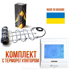 Электрический теплый пол на мате под плитку Одескабель OK-hot 1919 Вт, 11.3м2
