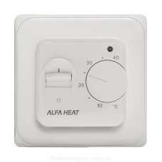 Терморегулятор для теплого пола механический Alpha Heat MEX