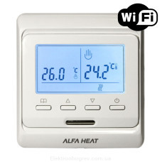 Терморегулятор для теплого пола программируемый Alpha Heat Pro WI-FI