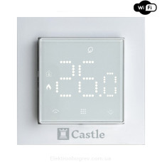 Терморегулятор для теплого пола Castle AC-506Н WI-FI, белый