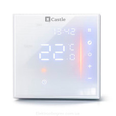 Терморегулятор для теплого пола Castle AC-601Н, белый
