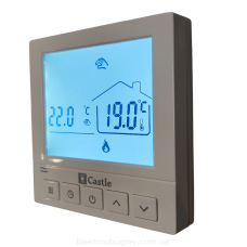 Терморегулятор программированный для электрических котлов Castle AC-819G WI-FI