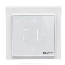 Терморегулятор для теплого пола программируемый DEVIreg Smart c Wi-FI, белый