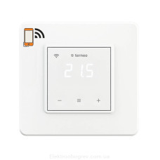 Терморегулятор для теплого пола terneo sx WI-FI, белый