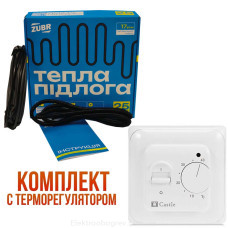 Zubr DC Кабель теплої підлоги 140 Вт 8м (1м2)