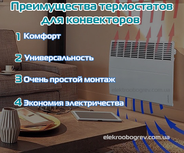 Преимущества использования термостатов для обогревателей