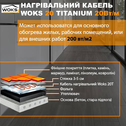 Застосування та монтаж кабелю Вокс 20T 