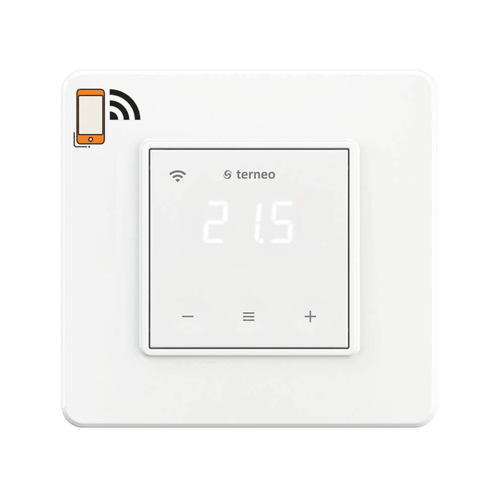 Терморегулятор для теплого пола terneo sx WI-FI, белый ⭐ Купить Цена ...